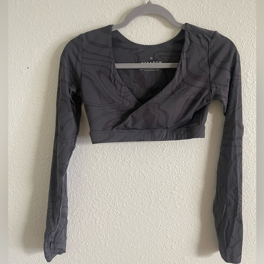 Paragon Infinite Long Sleeve Bra - Gray; Size small; Never worn